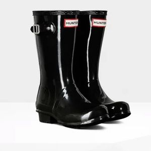 Kids Gloss Hunter Rain boots - Big kids size 5
